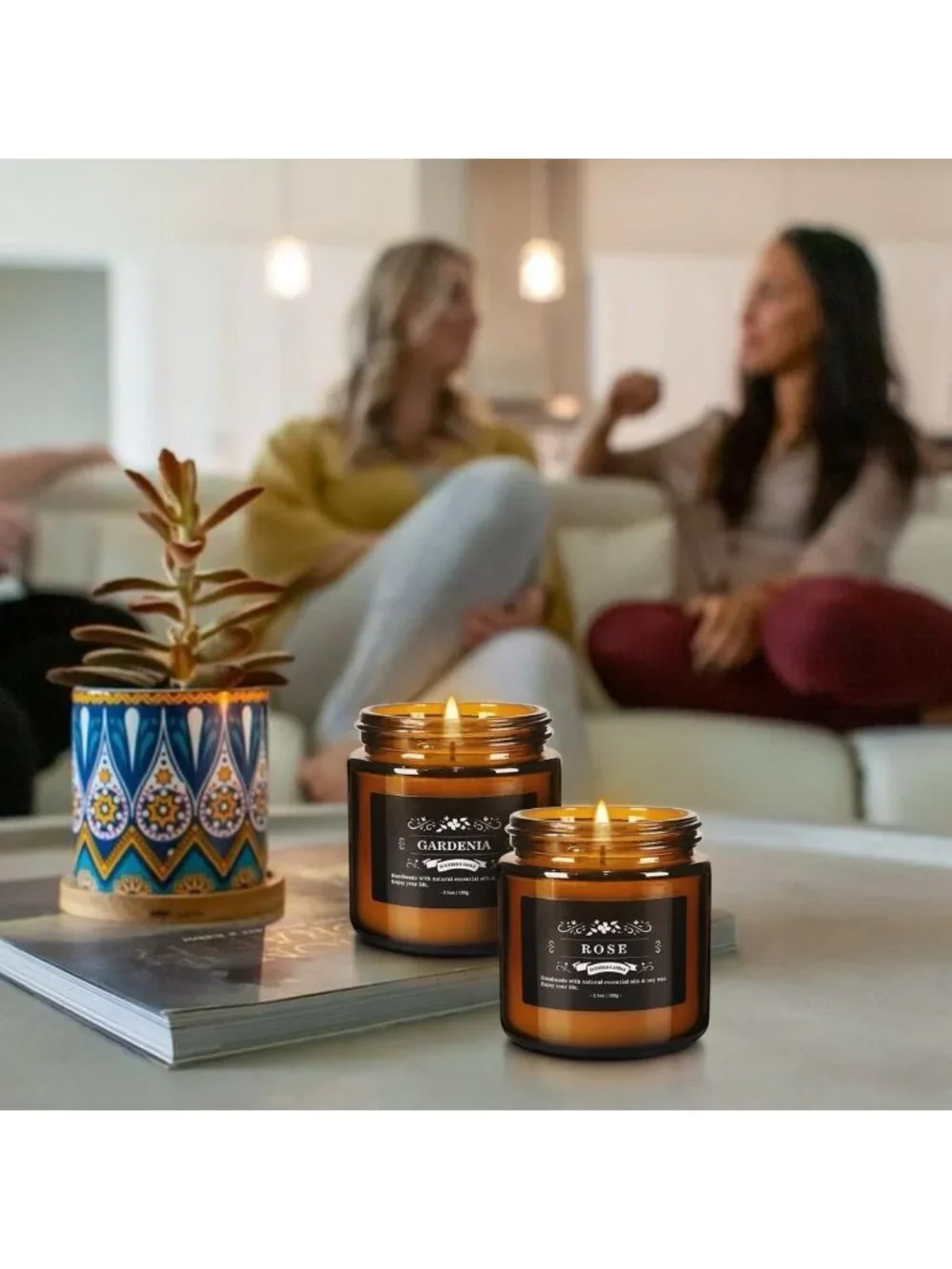 24 Pack Soy Wax Scented Candles - Aromatherapy, Essential Oil, Relaxation Gifts